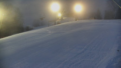 Otočná kamera na sjezdovce