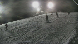 Otočná kamera na sjezdovce