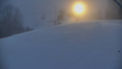 Otočná kamera na sjezdovce