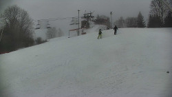 Otočná kamera na sjezdovce