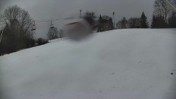 Otočná kamera na sjezdovce