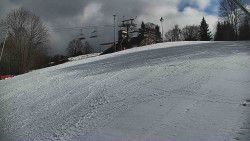 Otočná kamera na sjezdovce