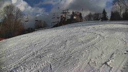 Otočná kamera na sjezdovce