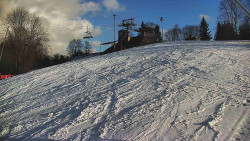 Otočná kamera na sjezdovce