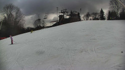 Otočná kamera na sjezdovce