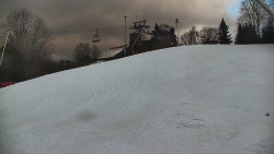 Otočná kamera na sjezdovce