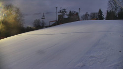 Otočná kamera na sjezdovce