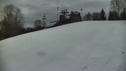 Otočná kamera na sjezdovce