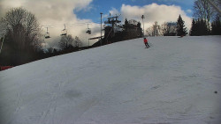 Otočná kamera na sjezdovce