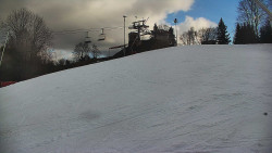 Otočná kamera na sjezdovce