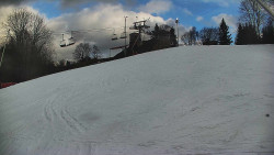 Otočná kamera na sjezdovce