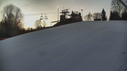 Otočná kamera na sjezdovce