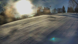 Otočná kamera na sjezdovce