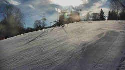 Otočná kamera na sjezdovce