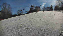 Otočná kamera na sjezdovce