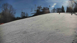 Otočná kamera na sjezdovce