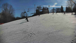 Otočná kamera na sjezdovce