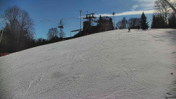 Otočná kamera na sjezdovce