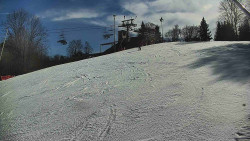 Otočná kamera na sjezdovce