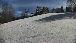 Otočná kamera na sjezdovce