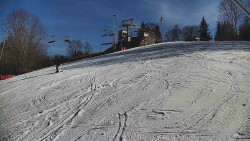 Otočná kamera na sjezdovce