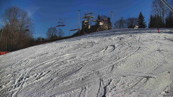 Otočná kamera na sjezdovce