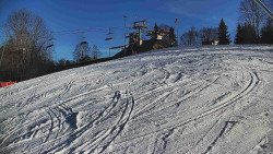 Otočná kamera na sjezdovce