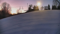 Otočná kamera na sjezdovce