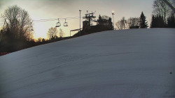 Otočná kamera na sjezdovce