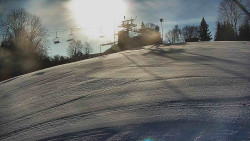 Otočná kamera na sjezdovce