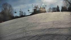 Otočná kamera na sjezdovce