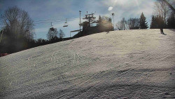 Otočná kamera na sjezdovce