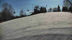 Otočná kamera na sjezdovce