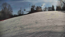 Otočná kamera na sjezdovce