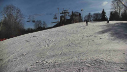 Otočná kamera na sjezdovce