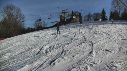 Otočná kamera na sjezdovce