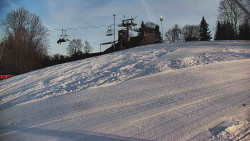 Otočná kamera na sjezdovce