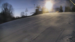 Otočná kamera na sjezdovce