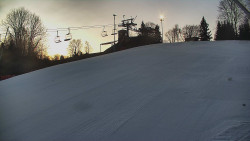 Otočná kamera na sjezdovce