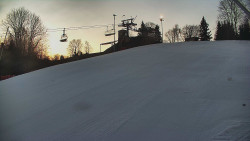 Otočná kamera na sjezdovce