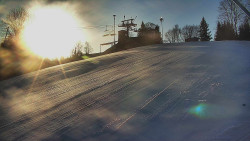 Otočná kamera na sjezdovce