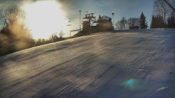 Otočná kamera na sjezdovce