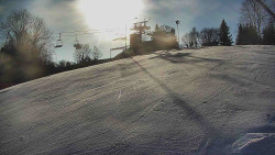 Otočná kamera na sjezdovce