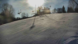 Otočná kamera na sjezdovce