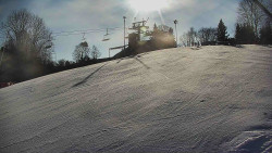 Otočná kamera na sjezdovce