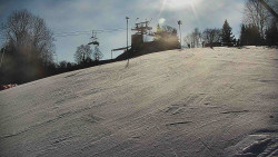 Otočná kamera na sjezdovce