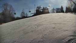 Otočná kamera na sjezdovce