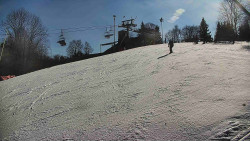 Otočná kamera na sjezdovce