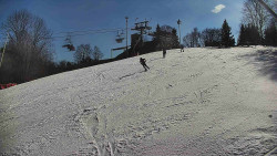 Otočná kamera na sjezdovce