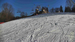 Otočná kamera na sjezdovce